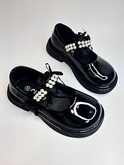 Туфлі для дівчинки Clibee 632 чорні р. 28 останні!