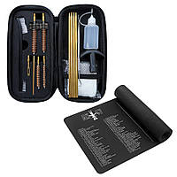 Набір UAD для чищення зброї калібри 7.62 (.30) та 5.56 (.223) з килимком АК-47 90х30см