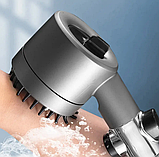 Комфортна лійка для душу Душова лійка для душу з режимами Насадка для душової системи Економ лійка для душу, фото 6