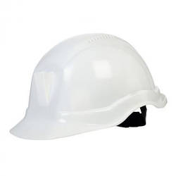 Каска захисна шахтарська (біла) Україна