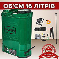 Обприскувач для саду акумуляторний NOWA OP 1516m 16 літрів 12 В