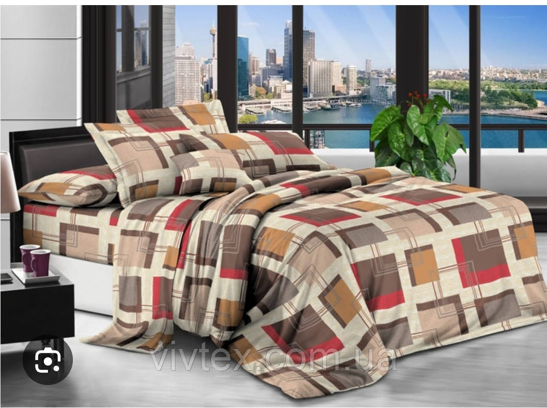 Постільна білизна бязь GOLD напівторна 150х210, фото 1