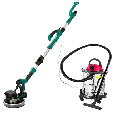 Набір 2 в 1: шліфмашина для стін Sturm DWS6075SL + промисловий пилосос., фото 1