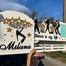 Тримач для медалей. Медальниця для танців з імям дитини. Поличка танці. Медальниця танці. Холдер для медалей з танців