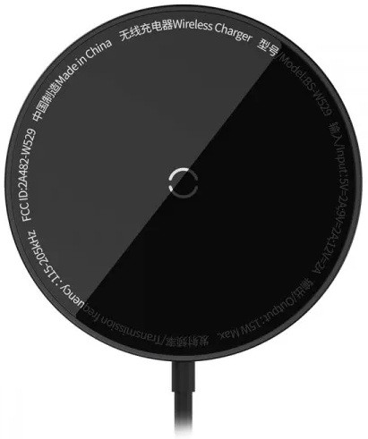 БЗП Baseus Simple Mini3 15W Wireless Charger MagSafe black (CCJJ040001)