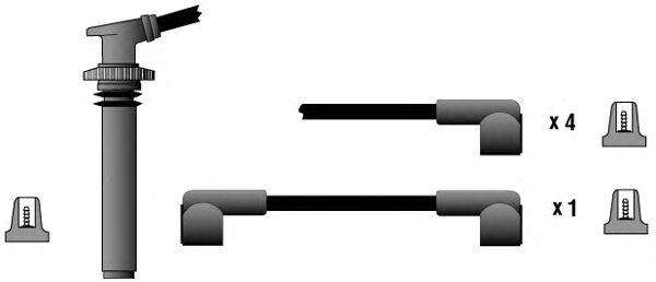Високовольтні дроти на Тойота Каріна (Toyota Carina, Avensis) Champion LS139