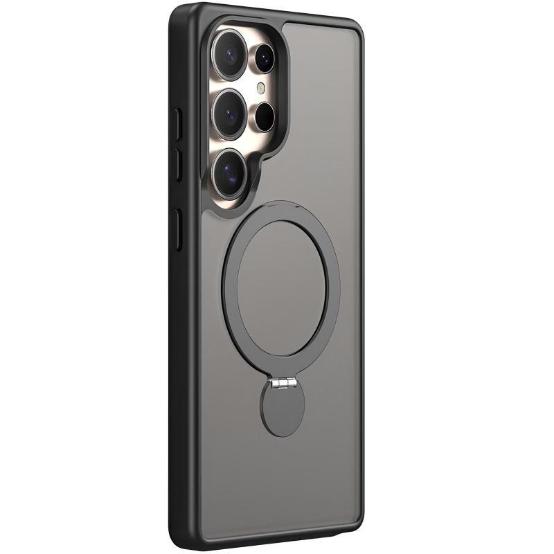 TPU+PC чохол MagSafe Colorful HQ Ring для Samsung Galaxy S24 Ultra