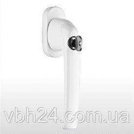 Ручка віконна з ключем GreenteQ FG10 F9016 білий, фото 1