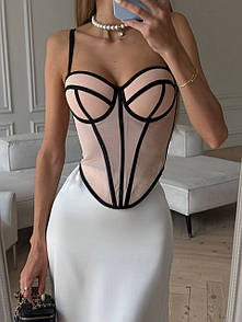 Корсет жіночий - Бежевий