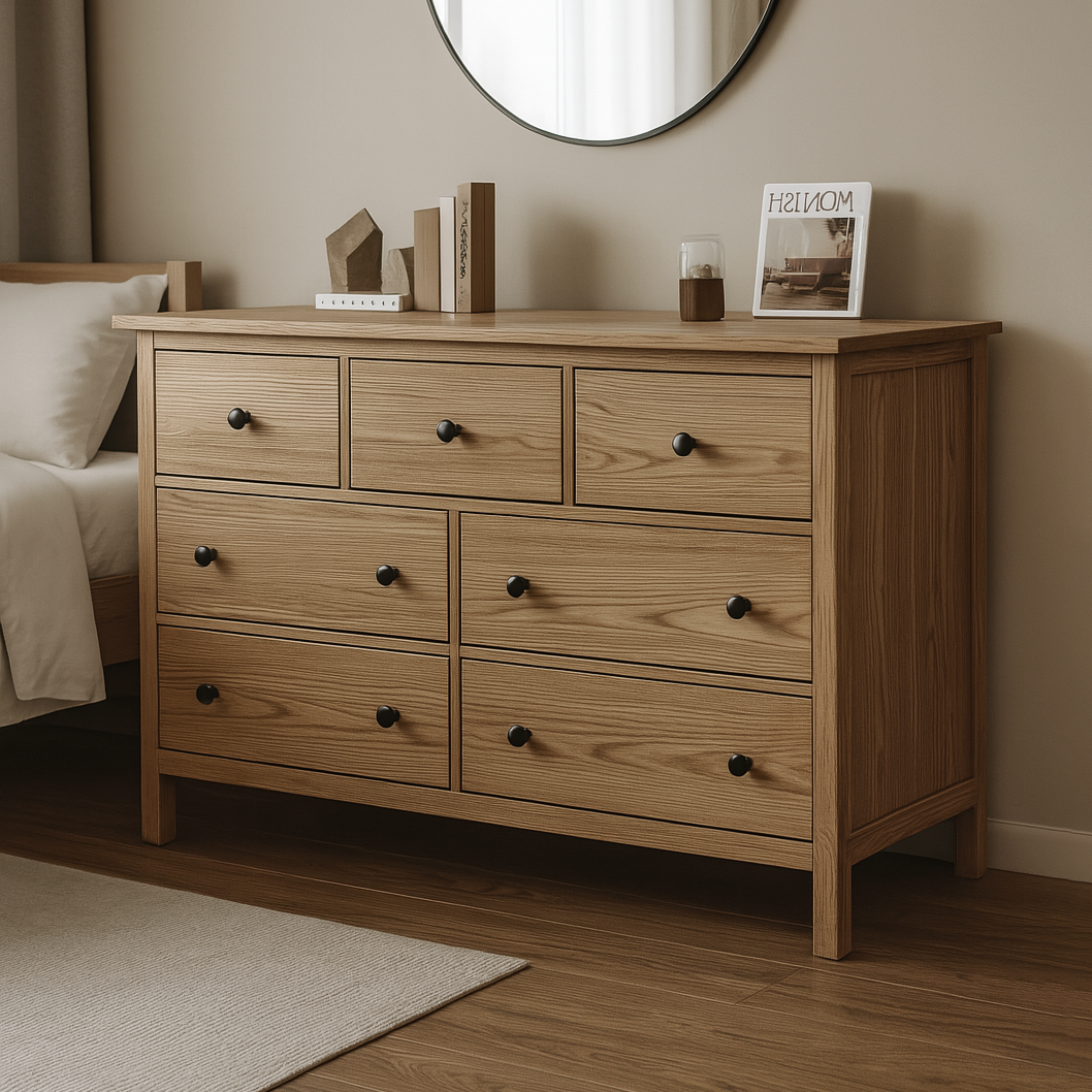 Комод дизайнерський "Хамес" з дерева ясен, фото 1