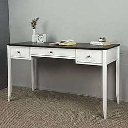 Широкий стіл письмовий "Хюгге" з натурального дерева