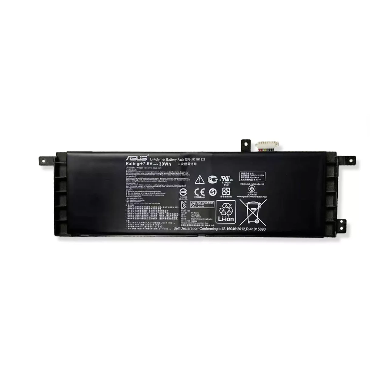 Оригінальна батарея для ноутбука ASUS C21N1509 +7.6 V (38Wh) - Акумулятор АКБ - X55LM2H