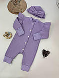 Теплий комплект одягу для дівчинки (трьохнитка з начісом), фото 3