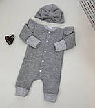 Теплий комплект одягу для дівчинки (трьохнитка з начісом), фото 6