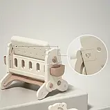 Універсальний дитячий столик для творчості зі стіл-трансформером мольберт пісочниця для дітей до 5 років, фото 4