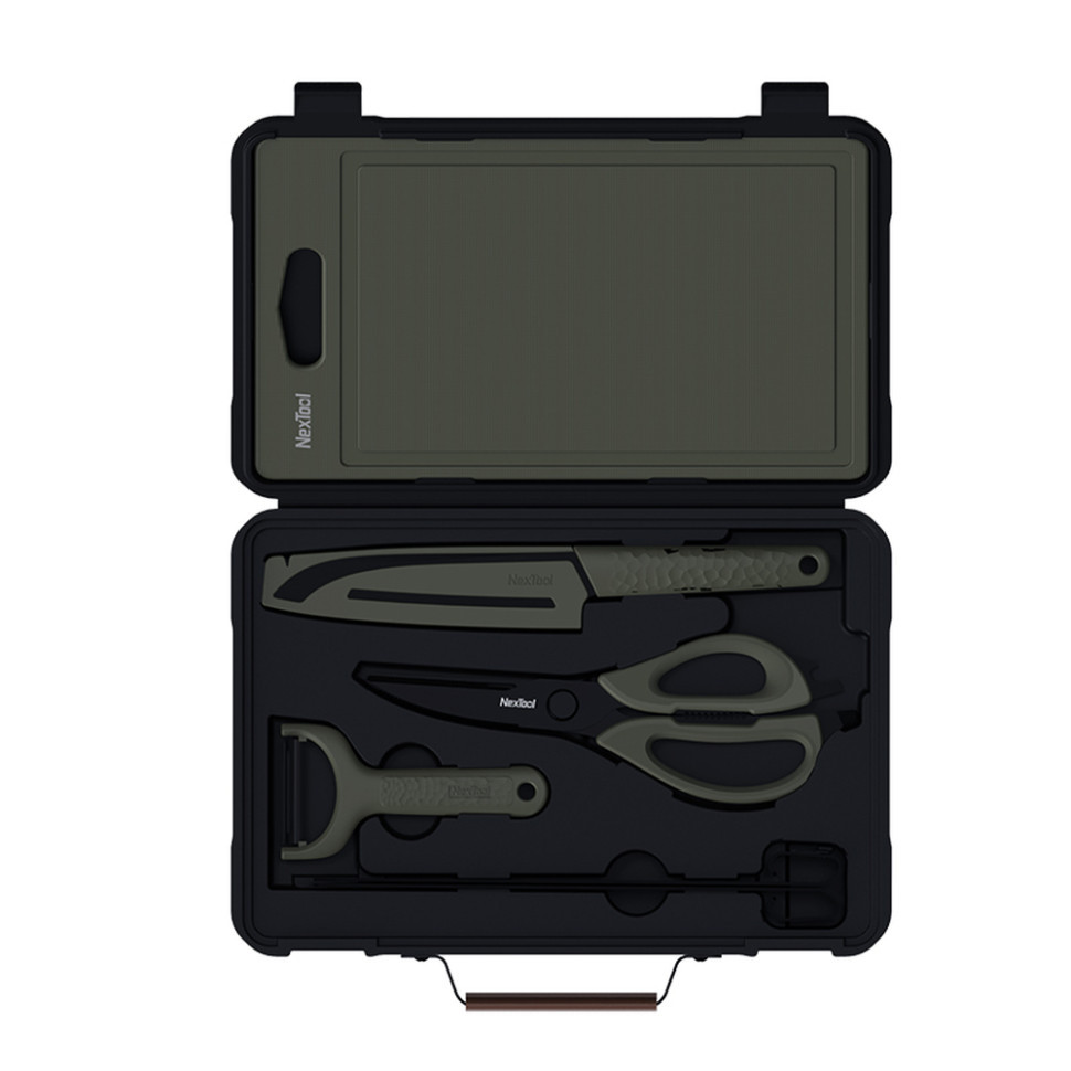Набір для барбекю NexTool Barbecue Tool Set в кейсі (5 предметів), фото 1