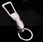 Брелок-карабін для ключів Honest Jaguar Chromium. Брелок атомобильний на ключі Ягуар Хром, фото 6