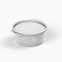 Коробка пластикова для соусів 50 мл IT-51 (В/Р 6.2 см, З/Р 6,5 см, Висота 2,8 см), 1/2400