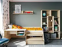 Дитяче ліжко з письмовим столом Компаніт Універсал-3