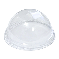 Кришка для склянки купольного з отвором 92 мм ПЛАСТИКОВА 1/1000