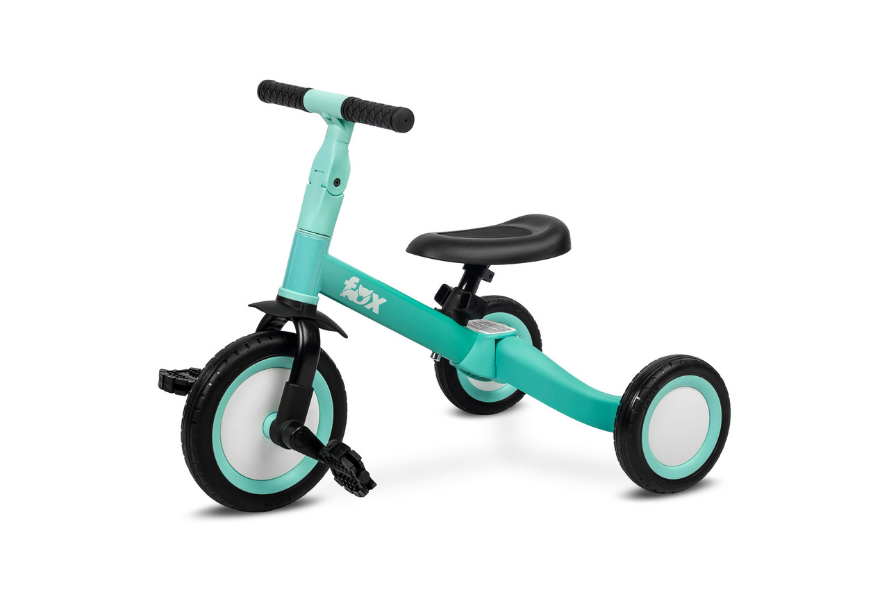 Велосипед 4 в 1 Caretero (Toyz) Fox Turquoise, фото 1