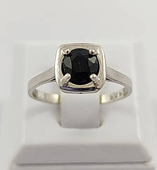 Срібна каблучка з сапфіром КТ104-сф