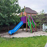 Дитячий Ігровий комплекс "Однобашенный лайт" вуличний (Гірка), фото 7