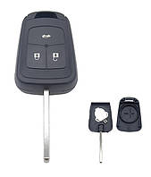 Корпус ключа Chevrolet Aveo Camaro Sonic Cruze Malibu Volt Spark Equinox 3 кнопки