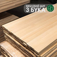 Меблевий щит з бука