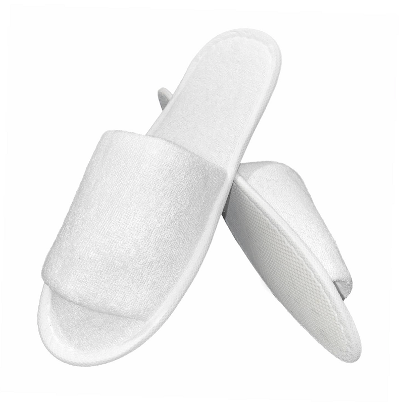 Капці махрові для готелів T1E4C, підошва EVA 4 мм., фото 1