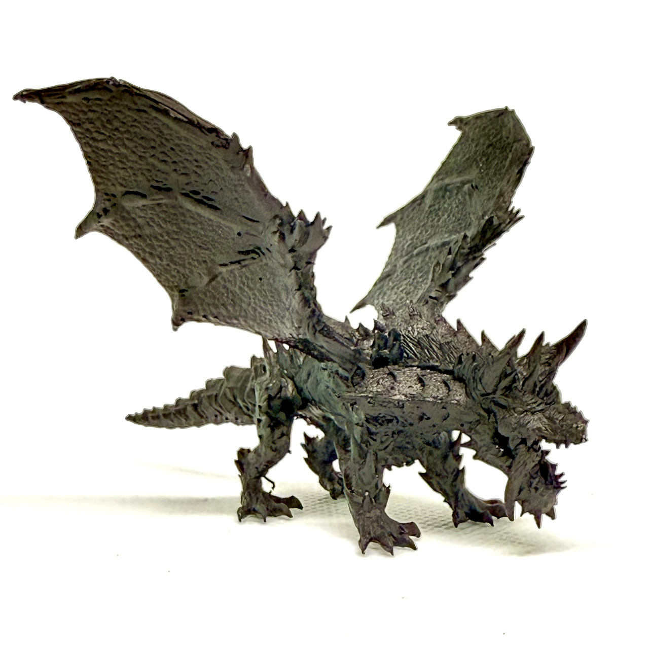 Фігурка Чорного Дракона – смола, ручне фарбування акрилом, фото 1