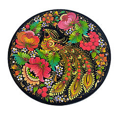 Тарілка 20 см у подарунковому пакуванні "Диво Птах", з авторським петриківським розписом