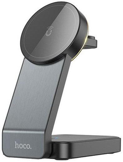 БЗП Hoco CQ3 3in1 15W Folding Magnetic Wireless Charger black