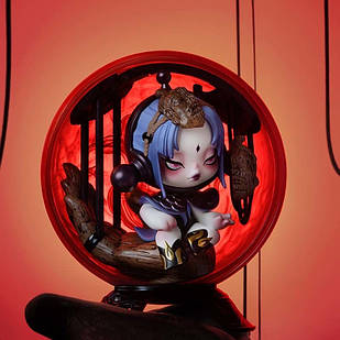 Pop Mart Skullpanda The Konghou рандомка blind box The Puppetry