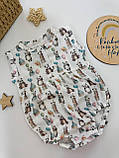 Боді з мусліну для новонароджених, фото 3