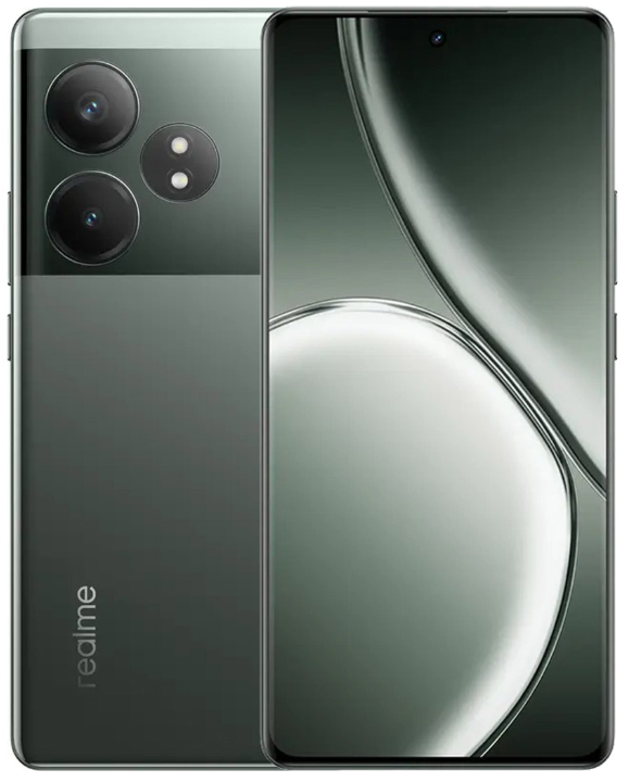 Смартфон Realme GT 6T (RMX3853) 12/256Gb Razor Green Global version
