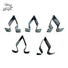 Кліпса салона автомобіля 5шт Кадді 2 Фольксваген 4A0867276A