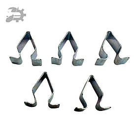 Кліпса фіксатор накладки салона 5шт Jetta 5 Volkswagen 4A0867276A