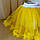 К-м "Принцеса" Боді к.р. з вишивкою, спідниця Жовтий Флам кулір,фатін арт.27078081  Зріст 68-44(р), фото 3