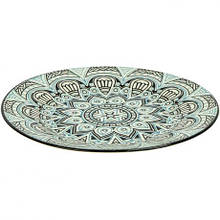 Тарілка обідня D27см керамічна 10,5 з візерунком 6895-109 MZOPT