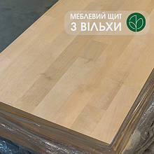 Меблевий щит із вільхи