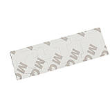 Емблема напис GTD для Volkswagen червона з сріблястою окантовкою 84х23 мм метал (на скотчі), фото 2