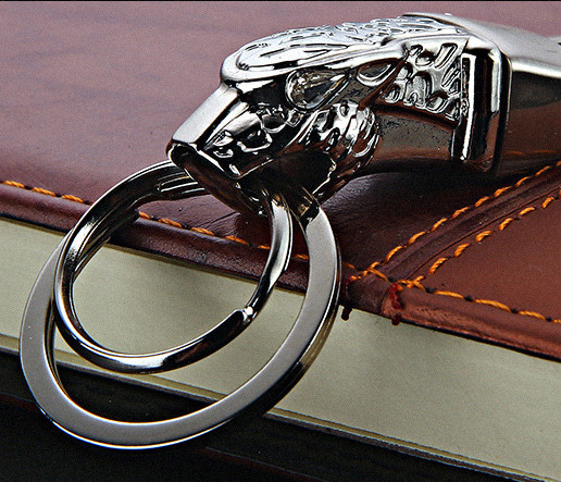 Брелок-карабин для ключей Honest Jaguar Сhromium Брелок-карабин для ключей Honest Jaguar Сhromium