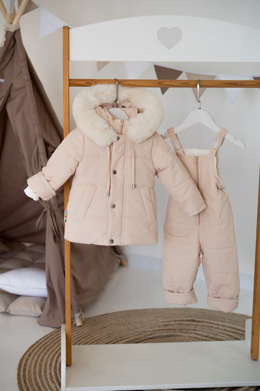 Зимовий дитячий теплий костюм від 1 року розміри 86 92 курточка та штанці