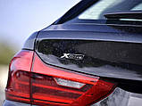 Емблема-напись X-Drive для BMW хром 90х15 мм (новий тип) пластик (на скотчі), фото 2