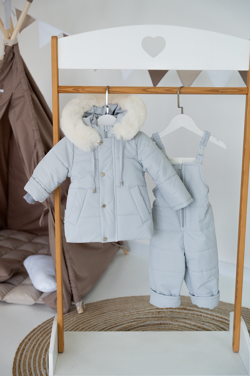 Зимовий дитячий теплий костюм від 1 року розміри 80 86 92 курточка та штанці