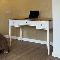 Стол письменный "Хюгге" с дубовой столешницей