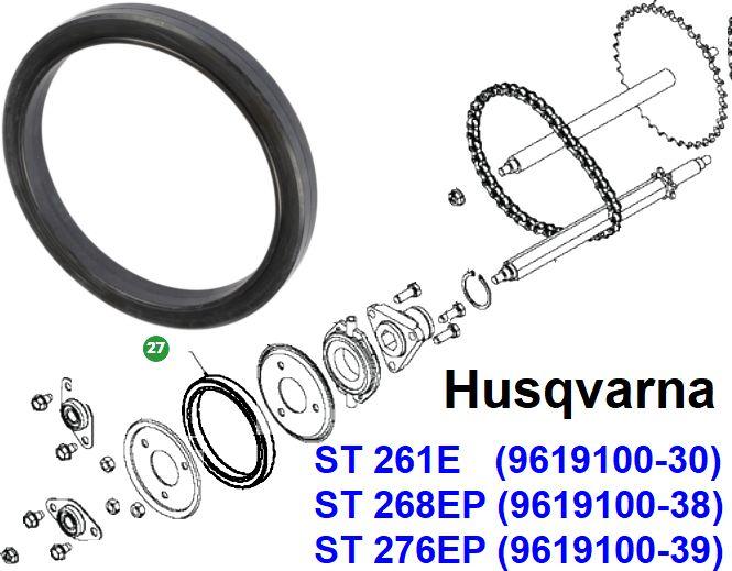 Кільце фрикційне для снігоприбирача Husqvarna ST 261E/268EP/276EP, фото 1