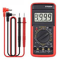 Мультиметр DT9205A Цифровой тестер Измерительный прибор