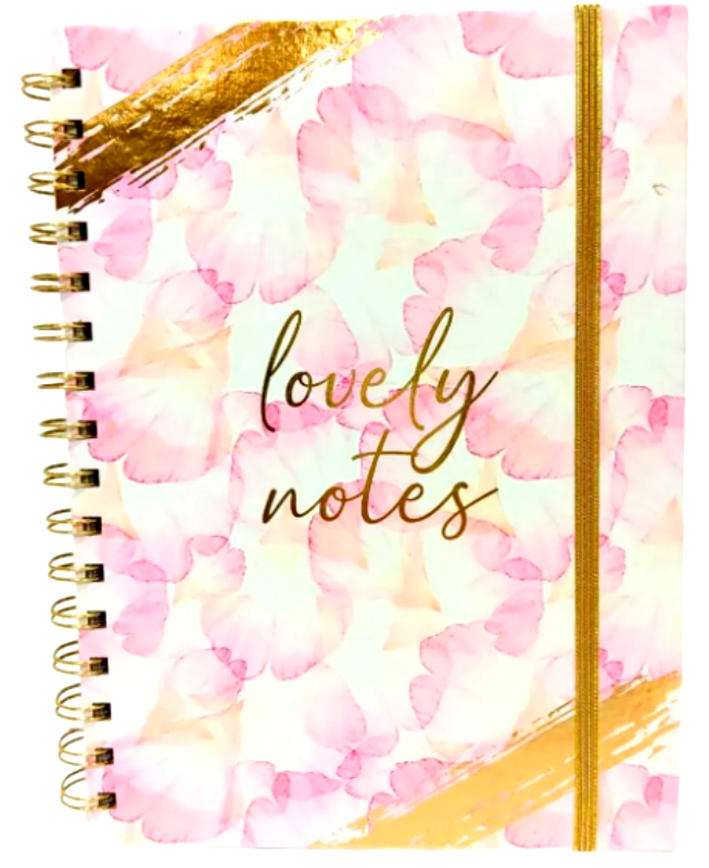 Зошит на спіралі А5, 100 аркушів,  на гумці, клітина, тверда обкладинка ООПТ 5227, фото 1